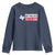 Don't Mess With Texas BBQ Youth Sweatshirt Texan Flag Grilling Pitmaster
