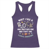 Rock Collector Racerback Tank Top Wait I See A Rock Geologist