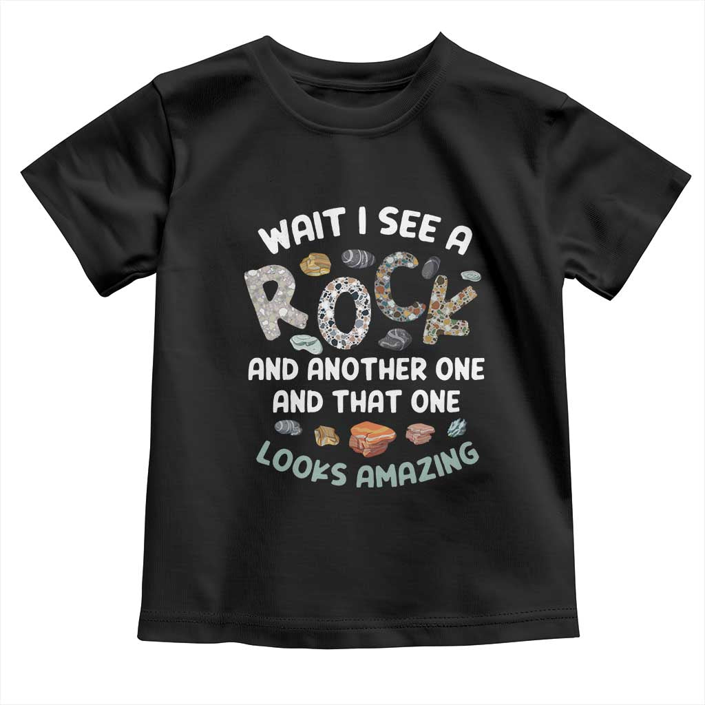 Rock Collector Toddler T Shirt Wait I See A Rock Geologist
