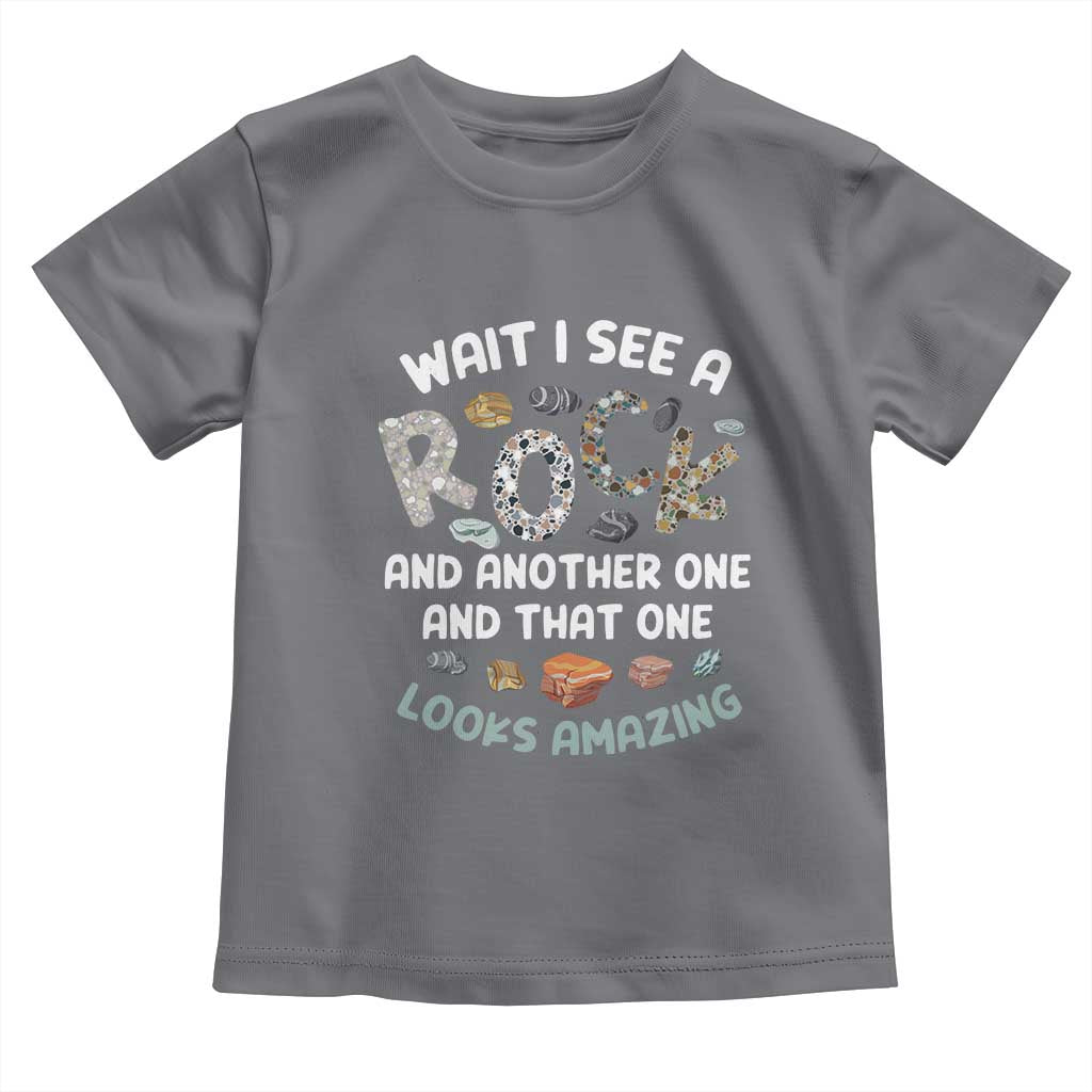 Rock Collector Toddler T Shirt Wait I See A Rock Geologist