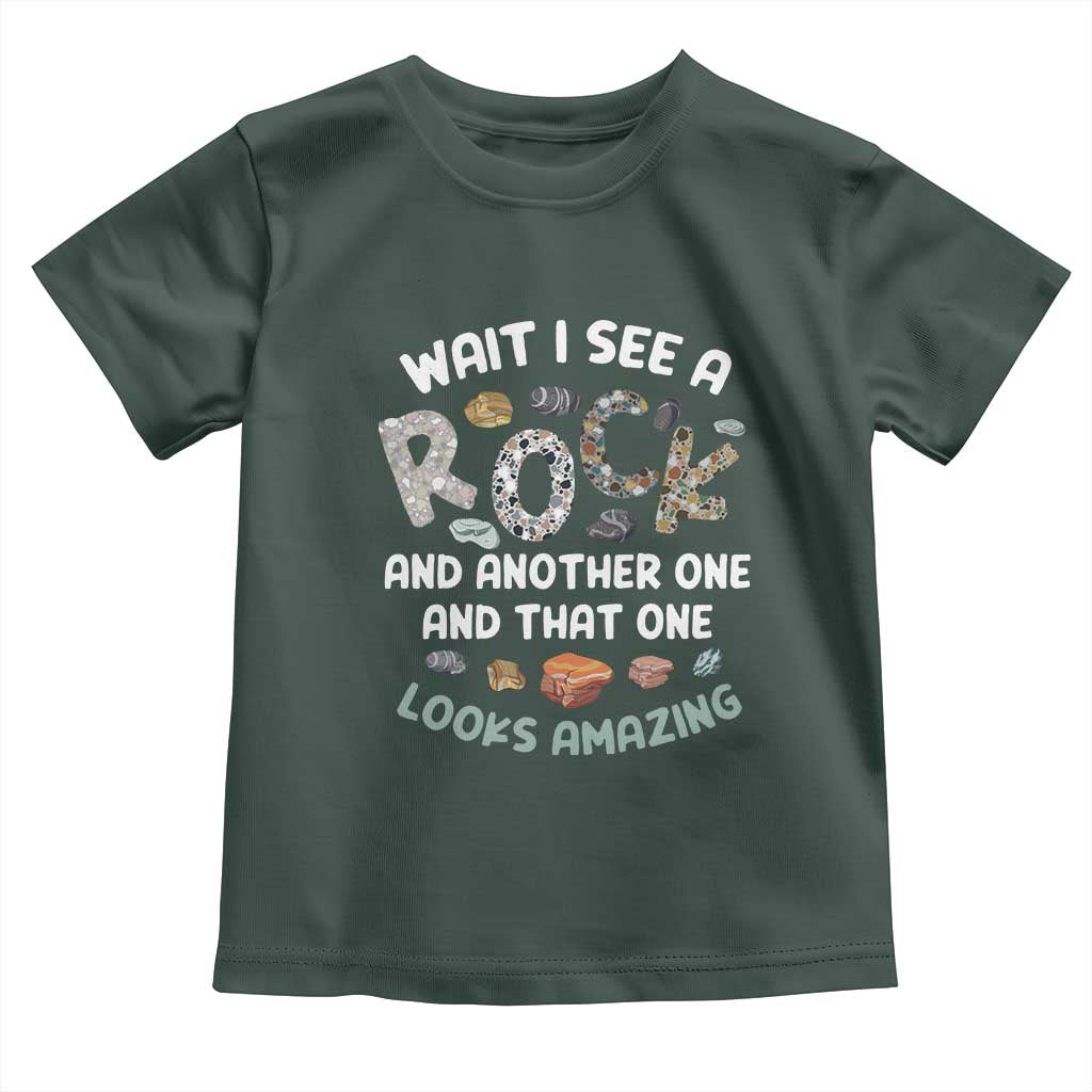 Rock Collector Toddler T Shirt Wait I See A Rock Geologist