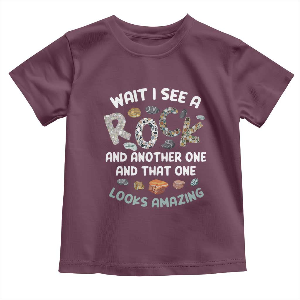 Rock Collector Toddler T Shirt Wait I See A Rock Geologist