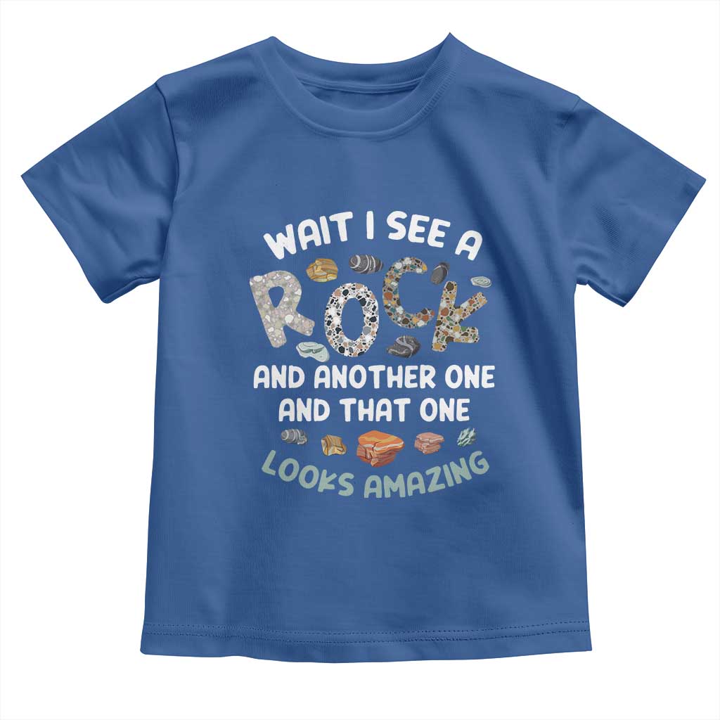 Rock Collector Toddler T Shirt Wait I See A Rock Geologist