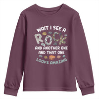 Rock Collector Youth Sweatshirt Wait I See A Rock Geologist