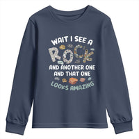 Rock Collector Youth Sweatshirt Wait I See A Rock Geologist