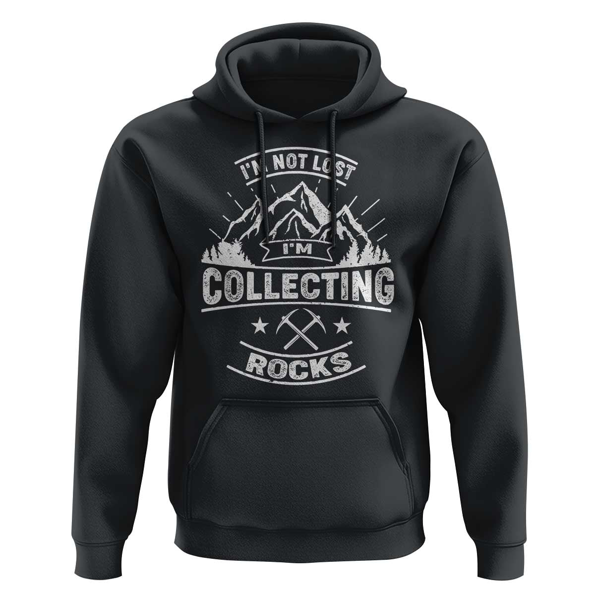 Rock Collector Hoodie I'm Not Lost I'm Collecting Rocks Geologist