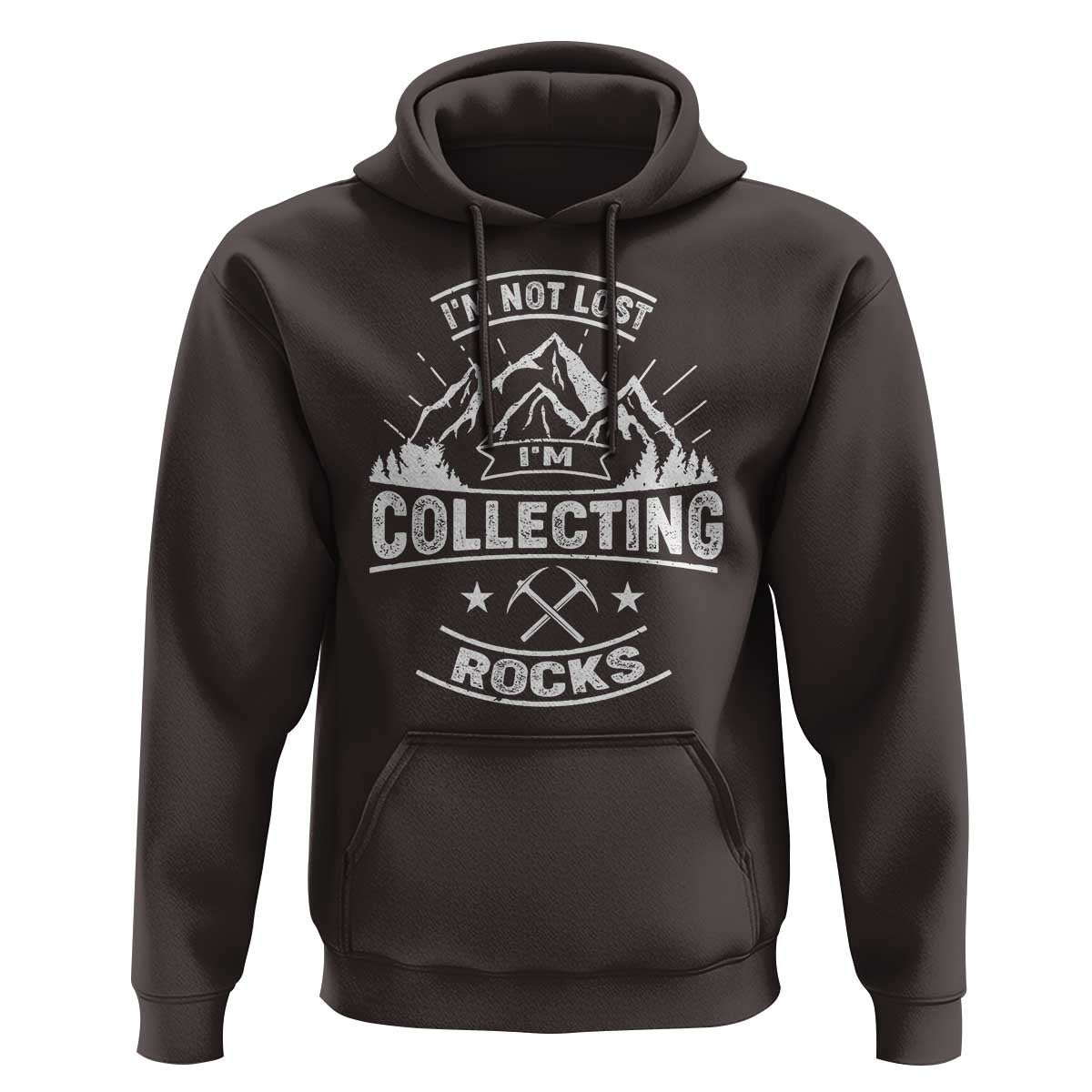 Rock Collector Hoodie I'm Not Lost I'm Collecting Rocks Geologist