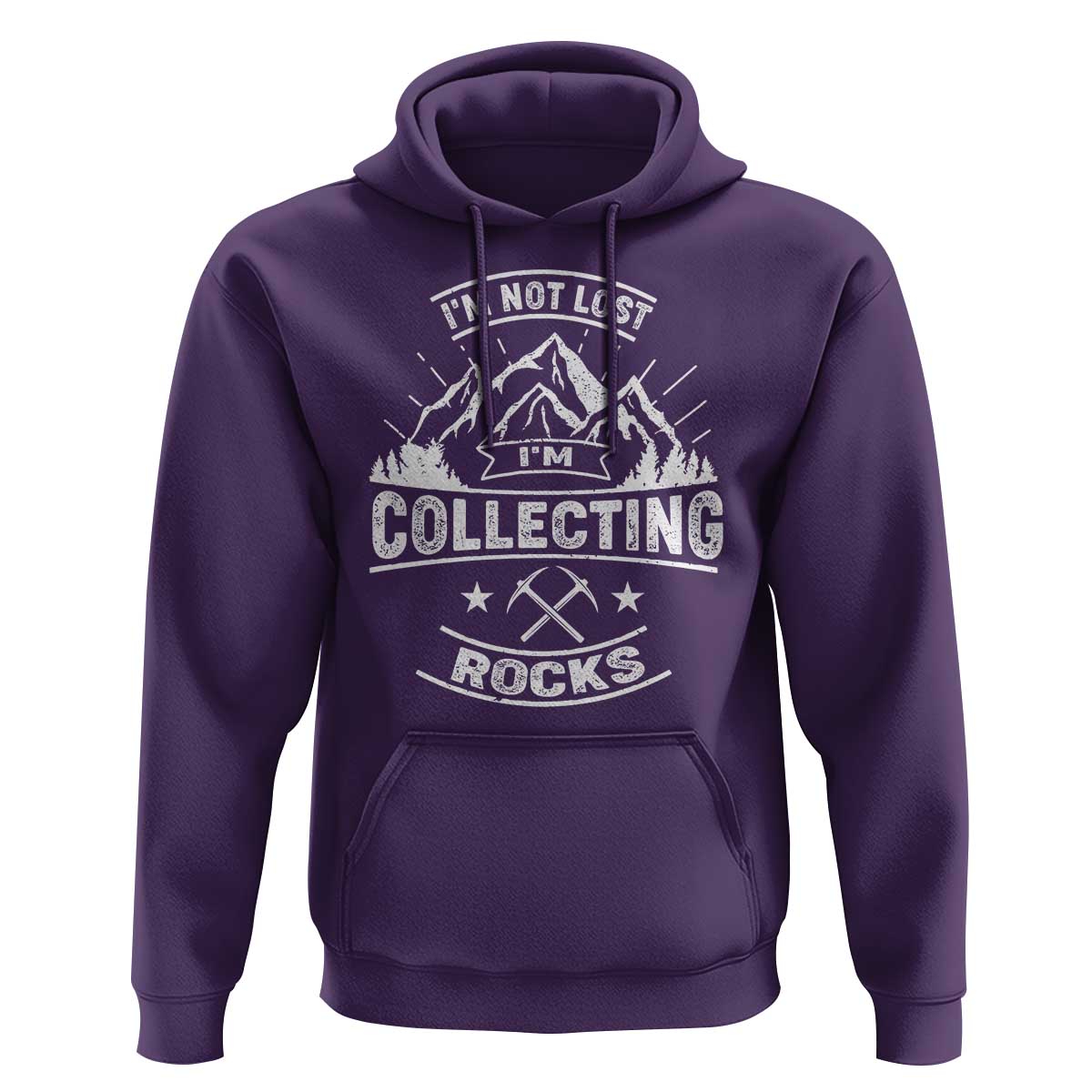Rock Collector Hoodie I'm Not Lost I'm Collecting Rocks Geologist
