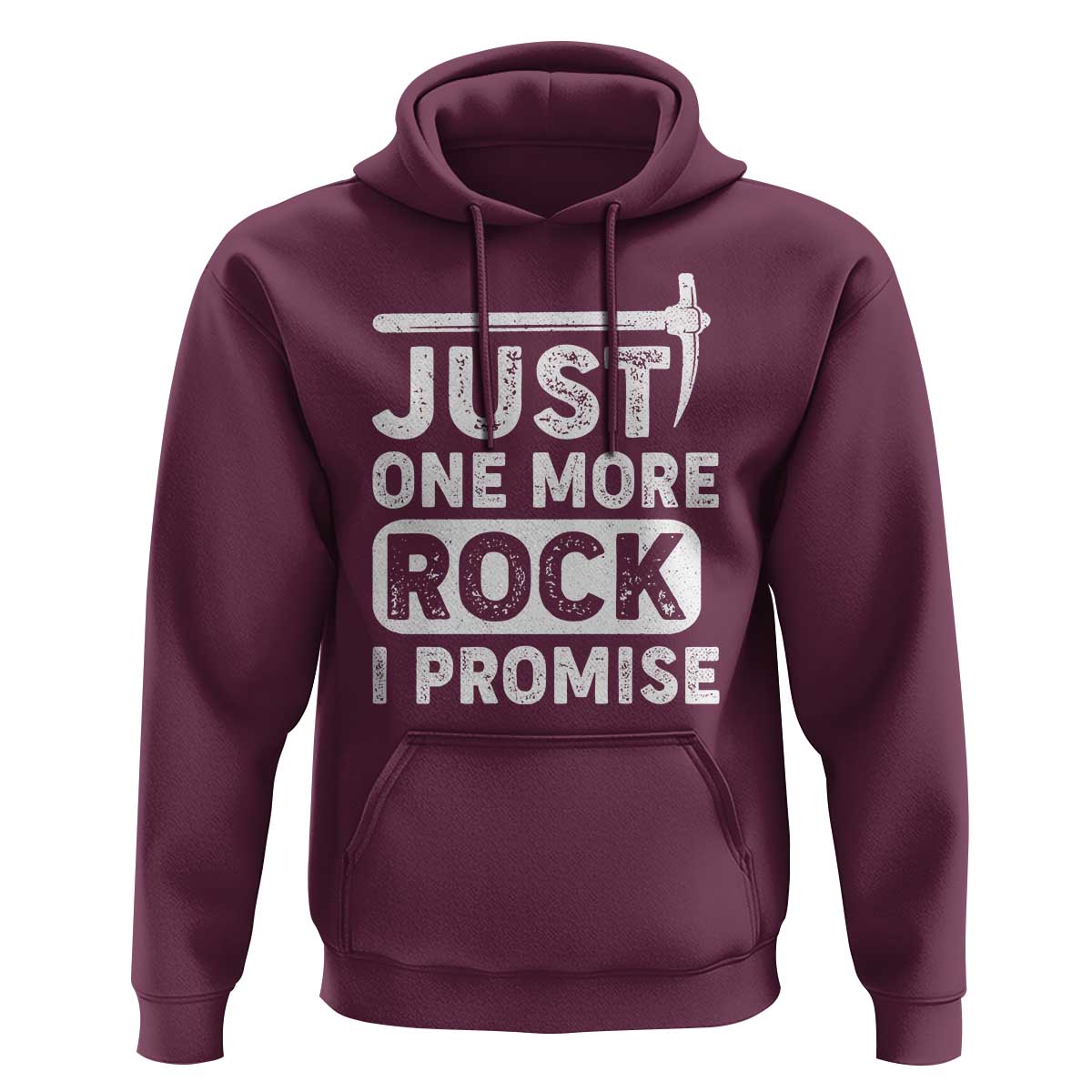 Rock Collector Hoodie Just One More Rock I Promise
