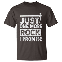 Rock Collector T Shirt Just One More Rock I Promise