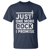 Rock Collector T Shirt Just One More Rock I Promise