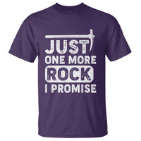 Rock Collector T Shirt Just One More Rock I Promise