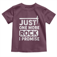Rock Collector Toddler T Shirt Just One More Rock I Promise