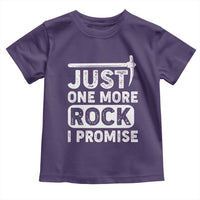 Rock Collector Toddler T Shirt Just One More Rock I Promise