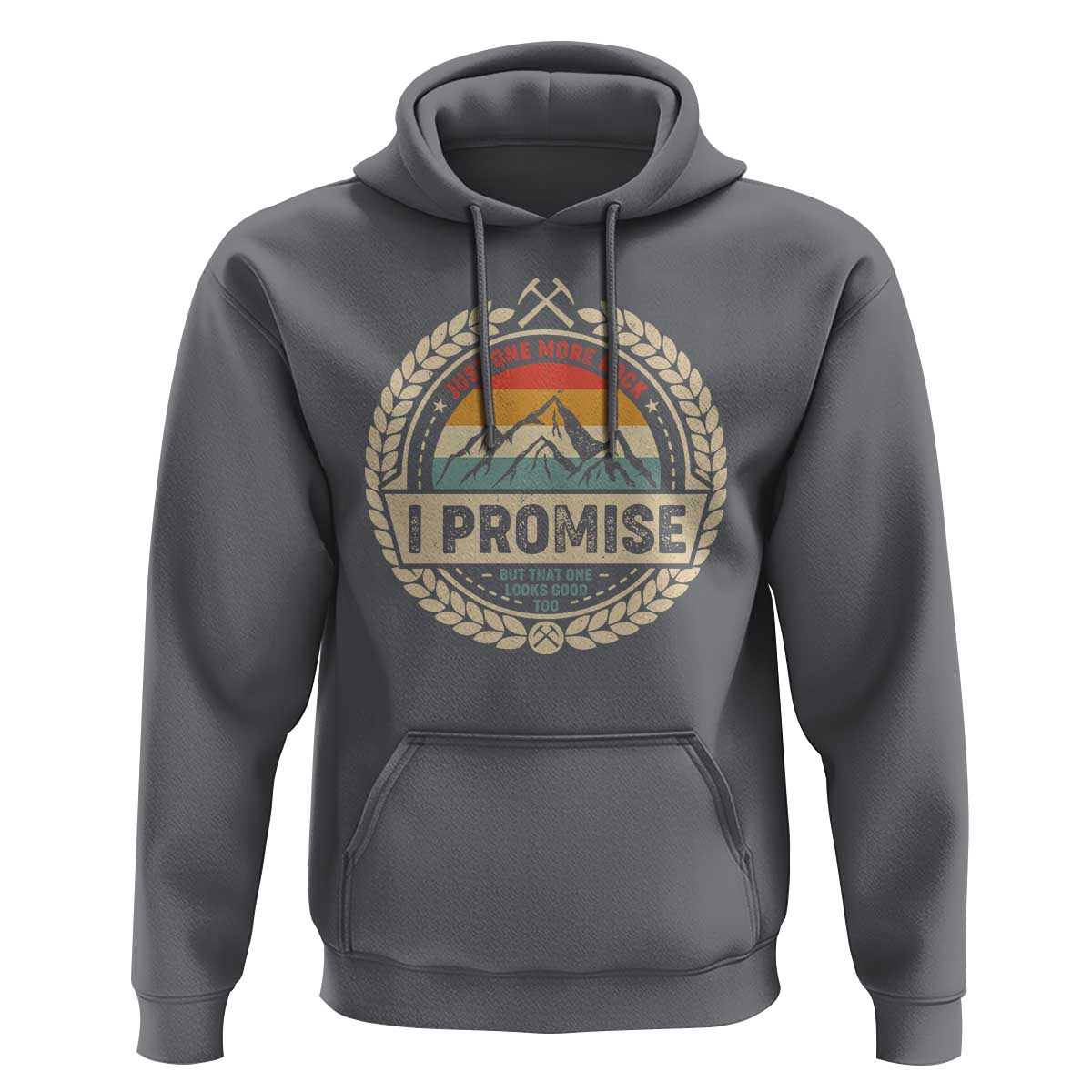Geologist Hoodie Just One More Rock I Promise Rock Collector