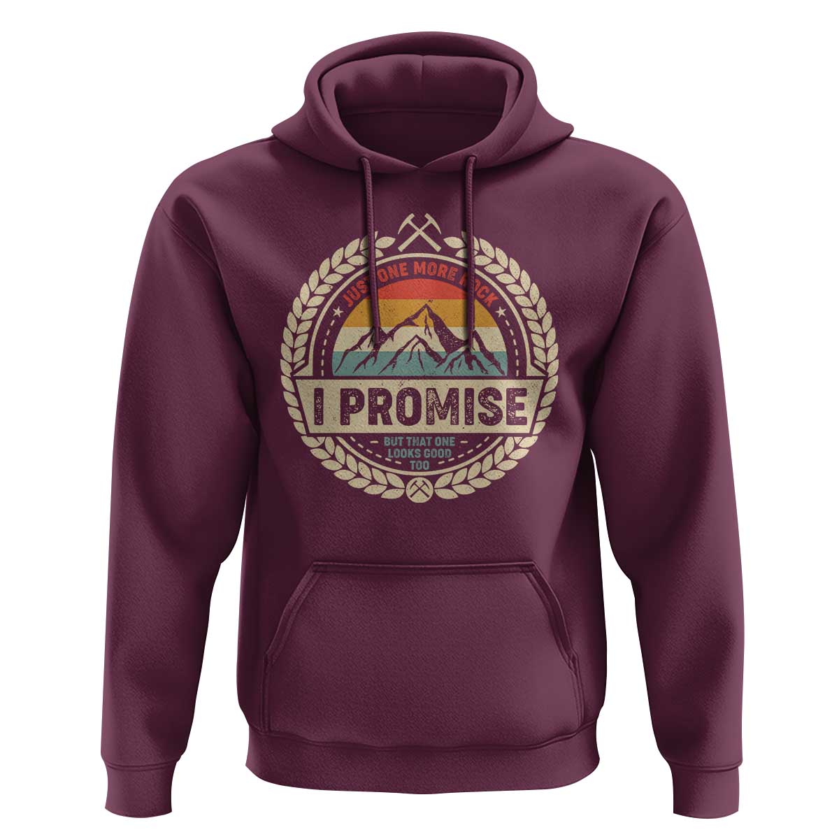 Geologist Hoodie Just One More Rock I Promise Rock Collector