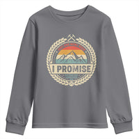 Geologist Youth Sweatshirt Just One More Rock I Promise Rock Collector