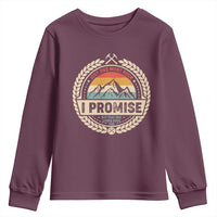 Geologist Youth Sweatshirt Just One More Rock I Promise Rock Collector