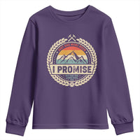 Geologist Youth Sweatshirt Just One More Rock I Promise Rock Collector