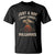 Funny Volcanologist T Shirt Just A Boy Who Loves Volcanoes Lava