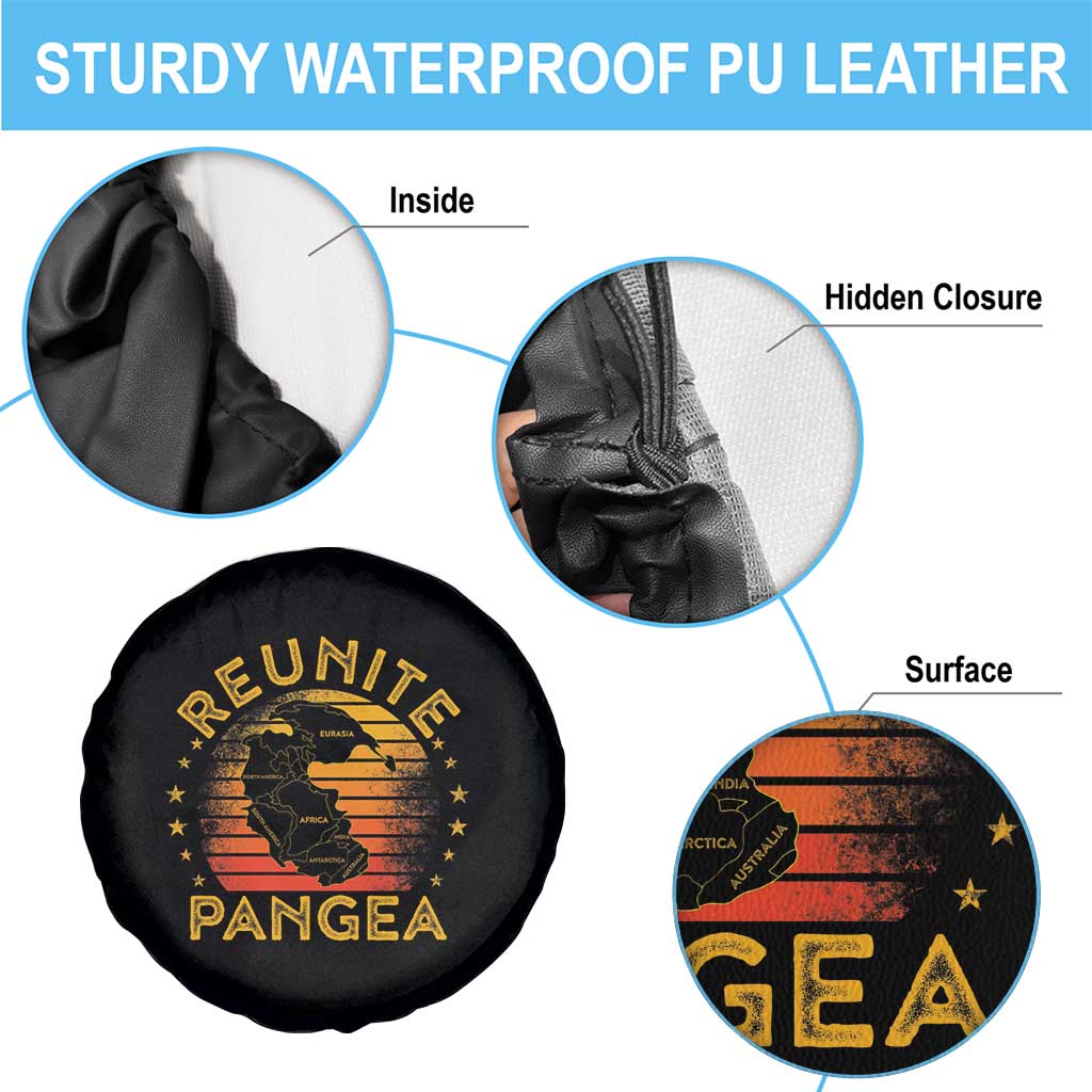 Funny Geologist Reunite Pangaea Spare Tire Cover