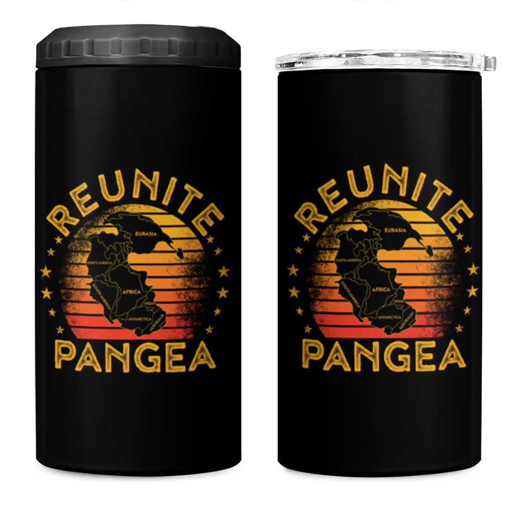 Funny Geologist Reunite Pangaea 4 in 1 Can Cooler Tumbler