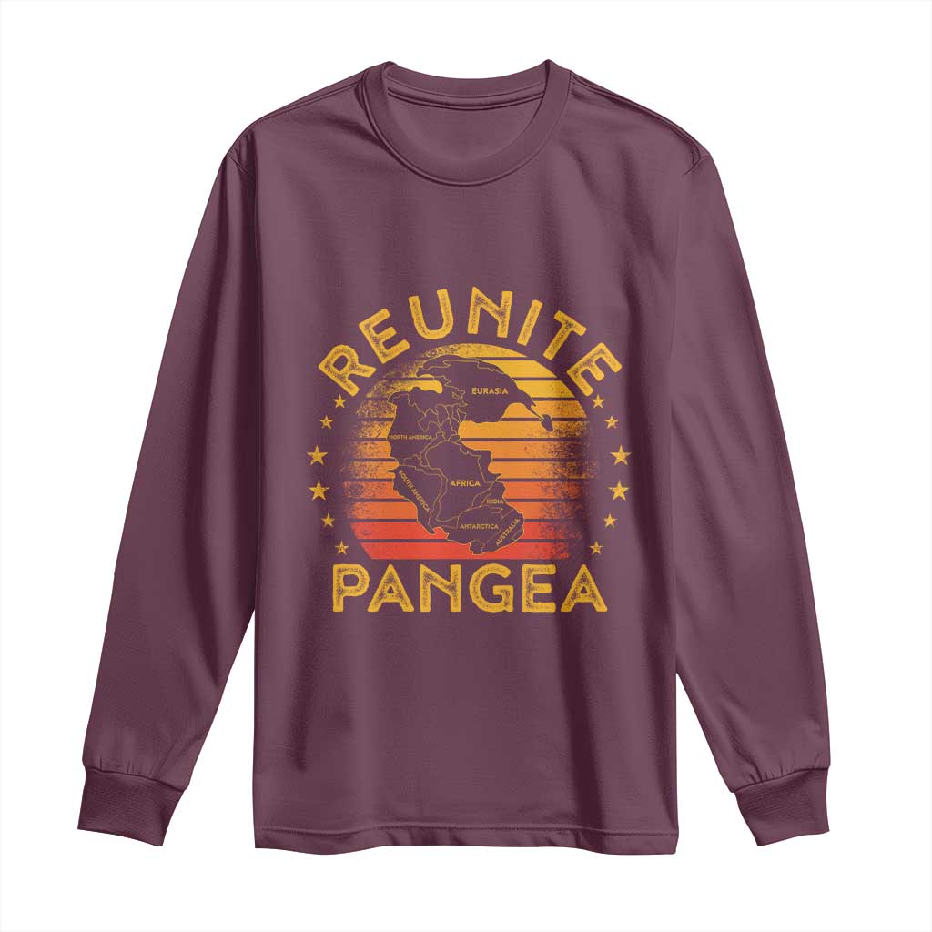 Funny Geologist Reunite Pangaea Long Sleeve Shirt