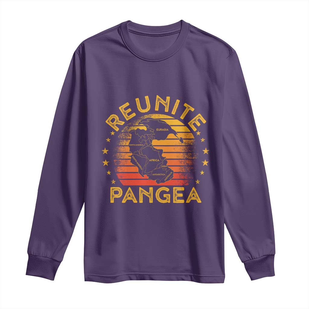 Funny Geologist Reunite Pangaea Long Sleeve Shirt
