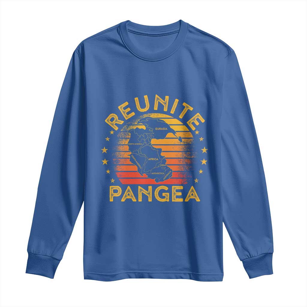 Funny Geologist Reunite Pangaea Long Sleeve Shirt