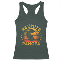 Funny Geologist Reunite Pangaea Racerback Tank Top