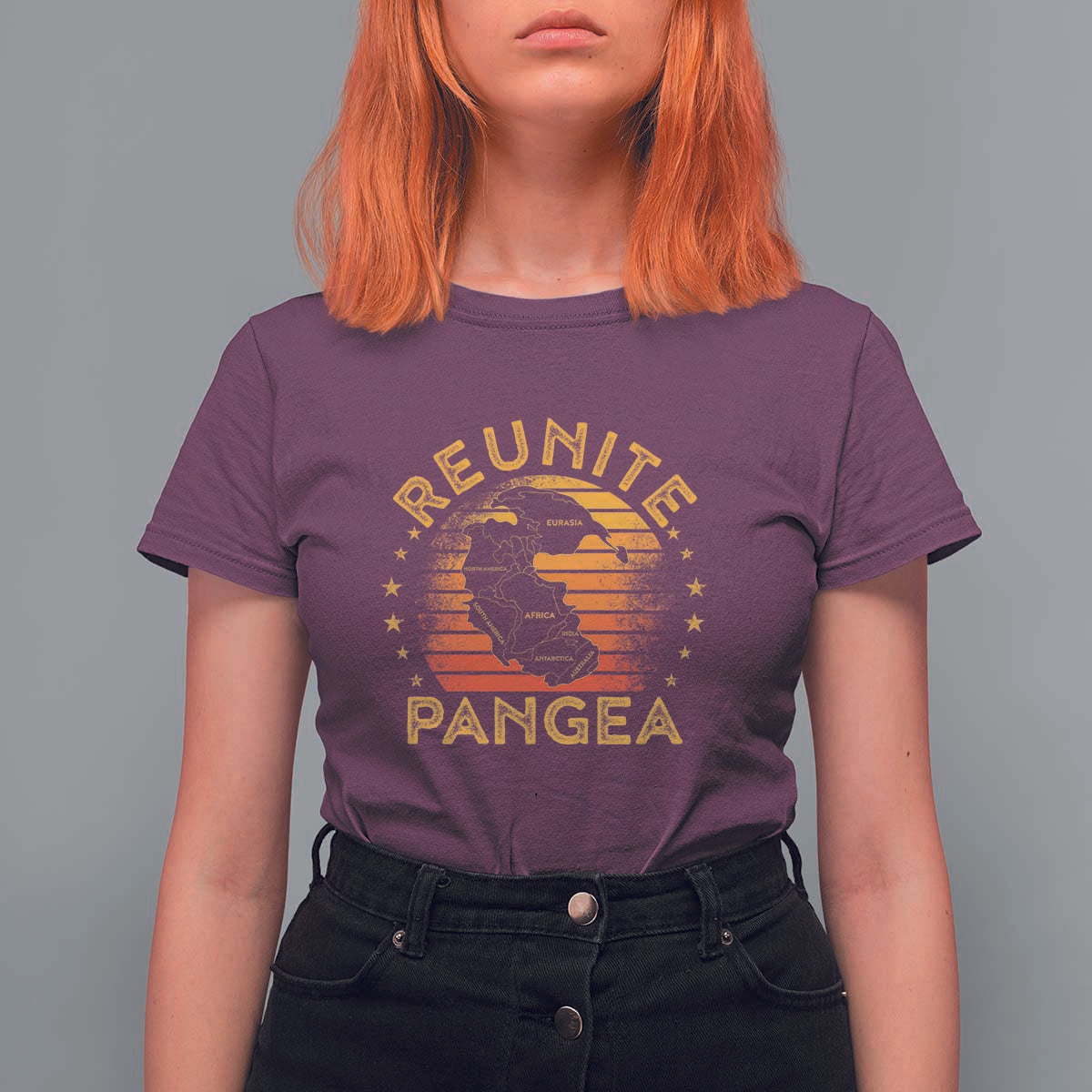 Funny Geologist Reunite Pangaea T Shirt For Women
