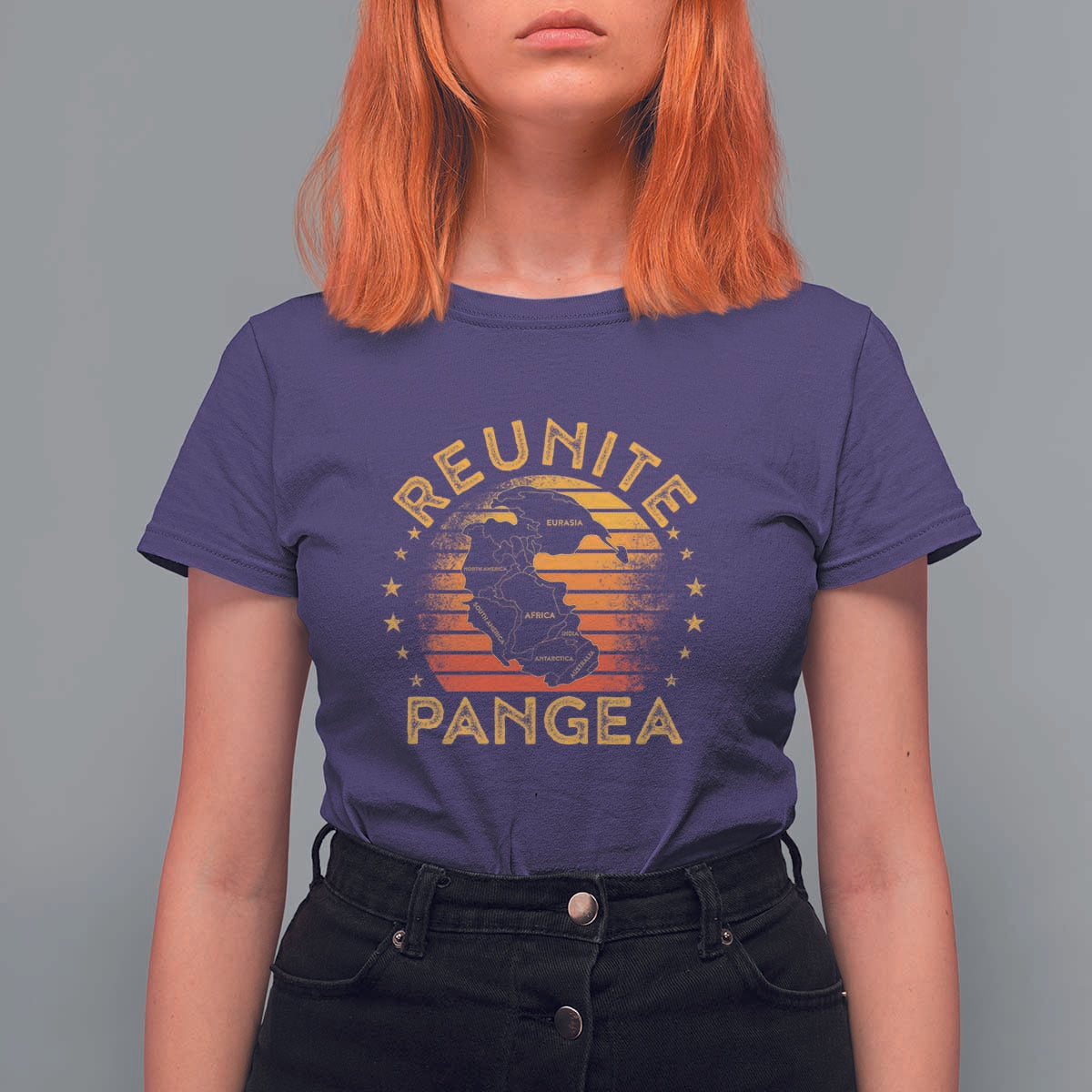 Funny Geologist Reunite Pangaea T Shirt For Women