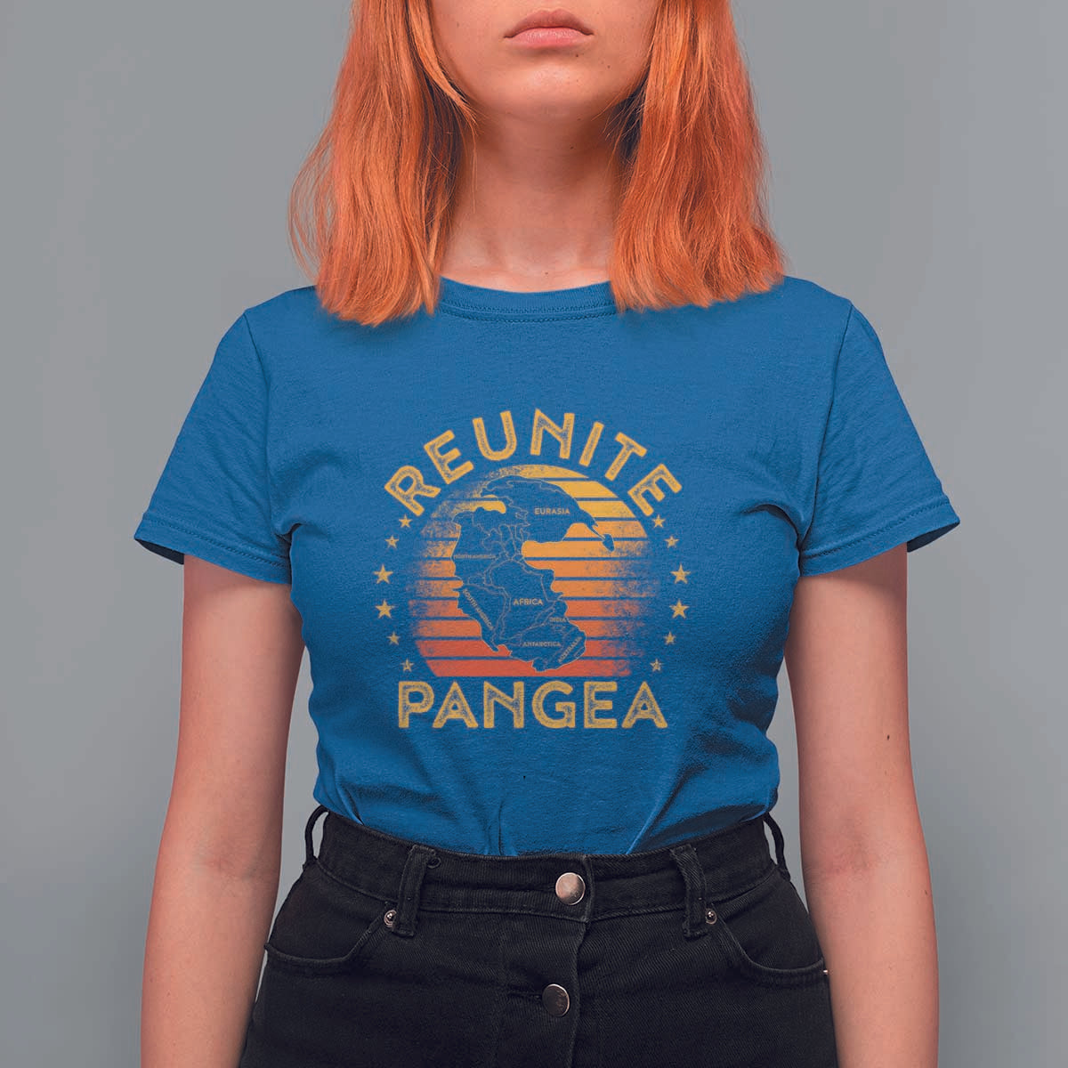 Funny Geologist Reunite Pangaea T Shirt For Women