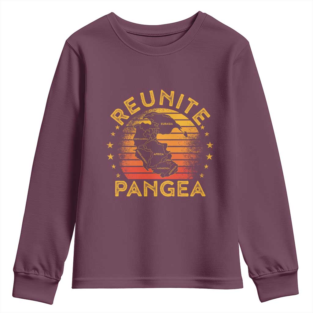 Funny Geologist Reunite Pangaea Youth Sweatshirt