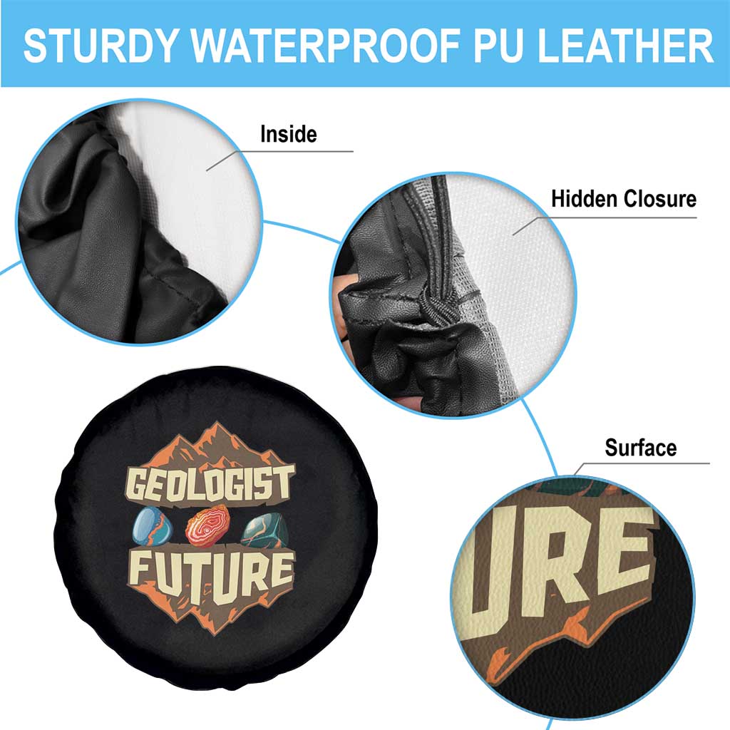 Future Geologist Spare Tire Cover Geology Student Earth Science