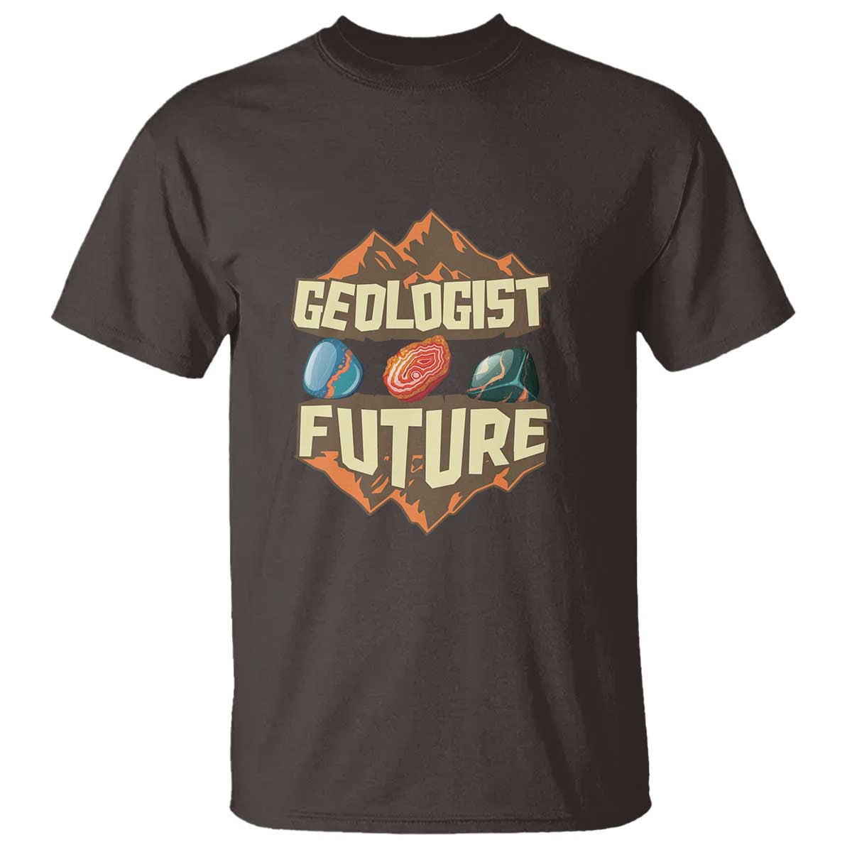 Future Geologist T Shirt Geology Student Earth Science