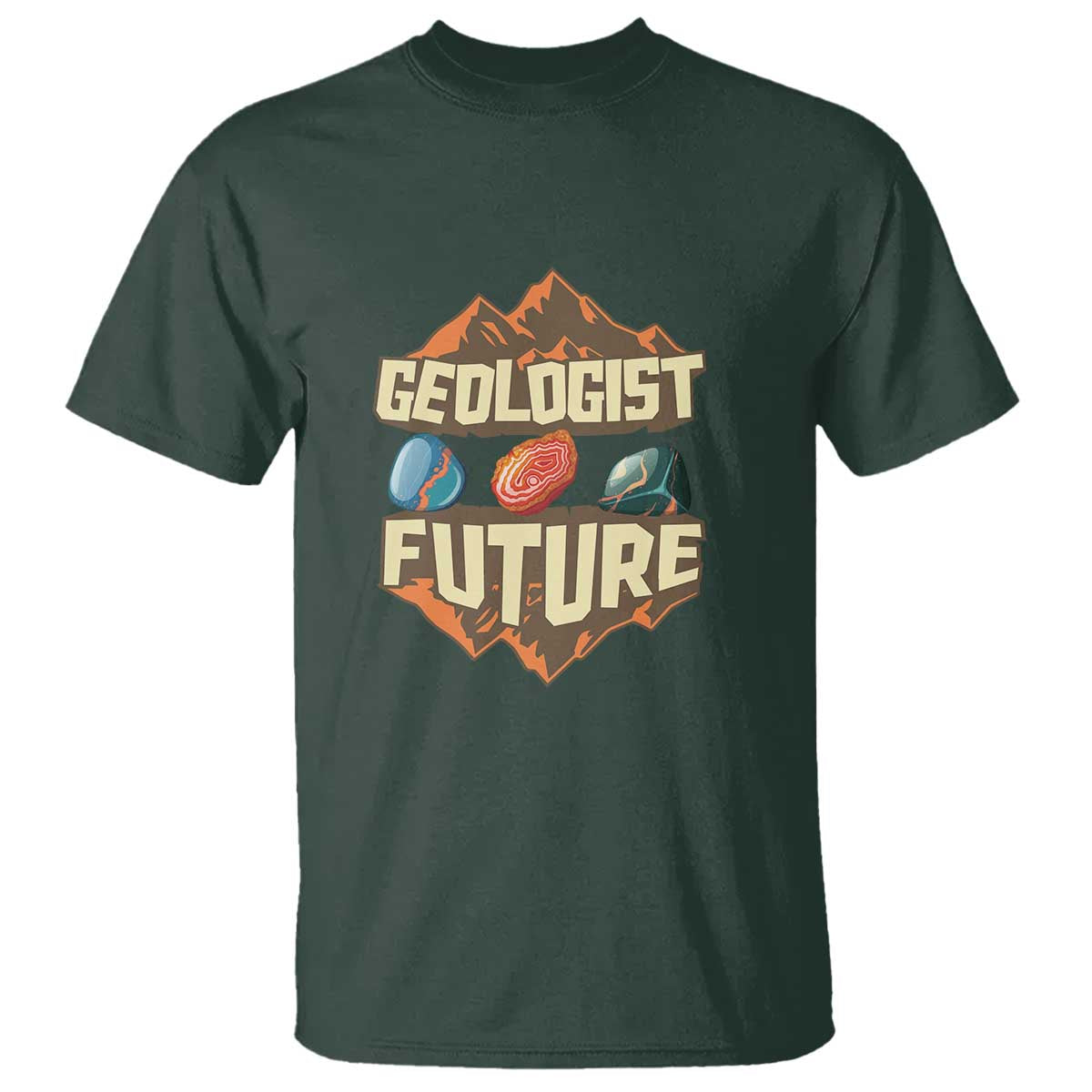 Future Geologist T Shirt Geology Student Earth Science