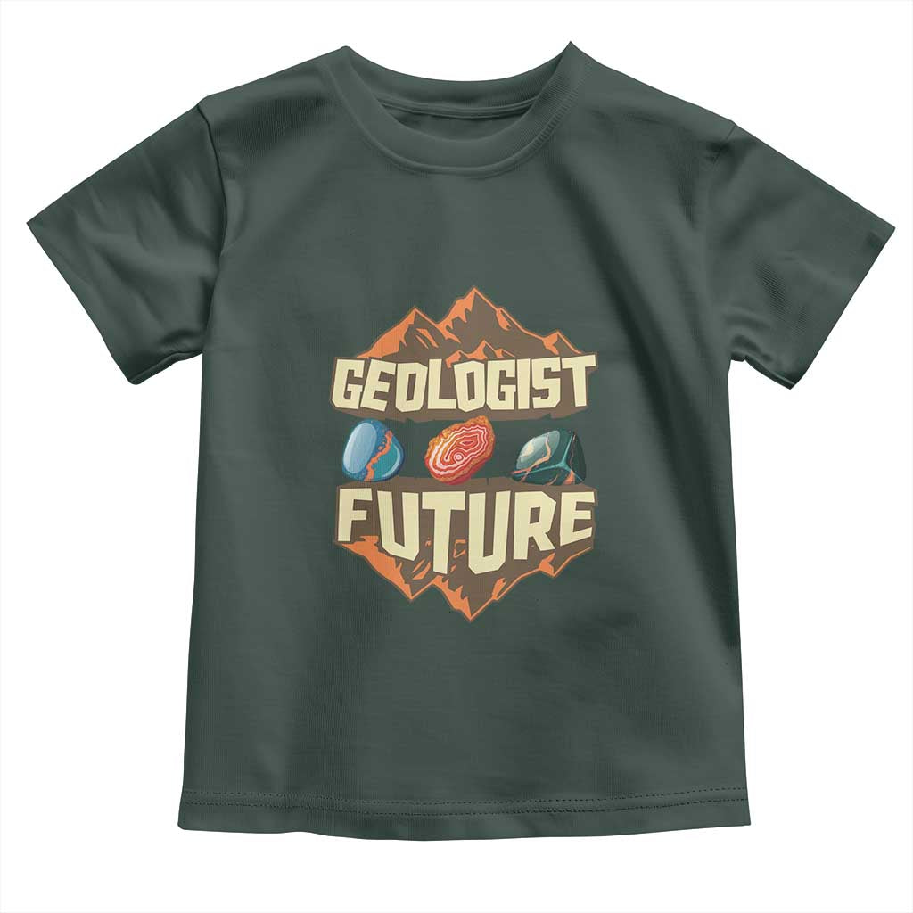 Future Geologist Toddler T Shirt Geology Student Earth Science