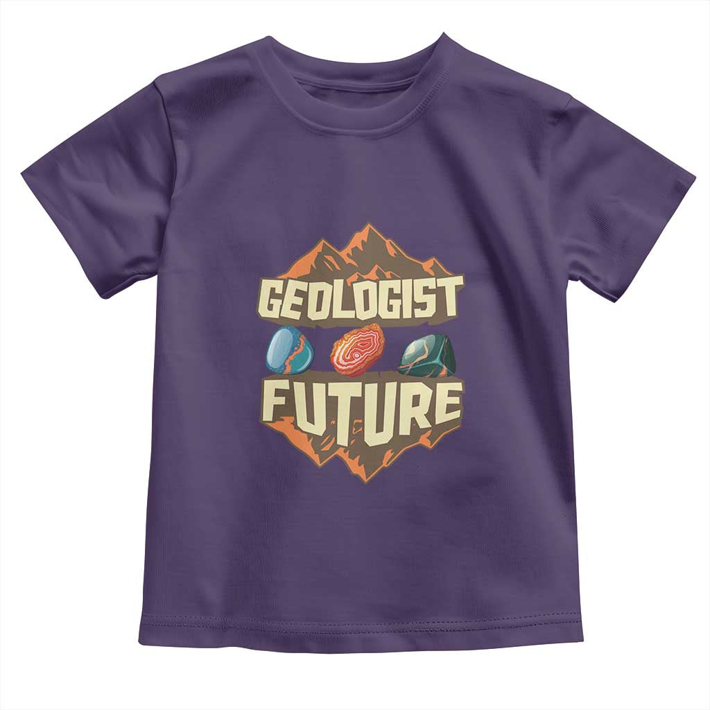 Future Geologist Toddler T Shirt Geology Student Earth Science
