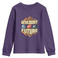 Future Geologist Youth Sweatshirt Geology Student Earth Science