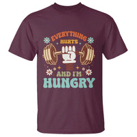 Gymer T Shirt Everything Hurts And I'm Hungry - Wonder Print Shop