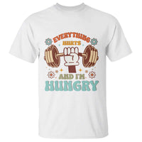 Gymer T Shirt Everything Hurts And I'm Hungry - Wonder Print Shop