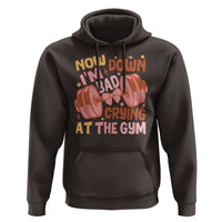 Gymer Hoodie Down Bad Crying At The Gym Groovy Bow Coquette