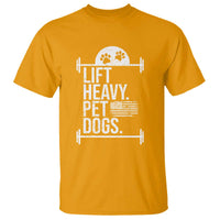 Gymer Dog Lover T Shirt Lift Heavy Pet Dogs - Wonder Print Shop