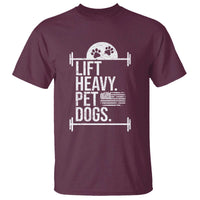 Gymer Dog Lover T Shirt Lift Heavy Pet Dogs - Wonder Print Shop
