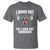 Funny Workout T Shirt I Work Out So I Can Eat Garbage Raccoon - Wonder Print Shop