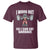 Funny Workout T Shirt I Work Out So I Can Eat Garbage Raccoon - Wonder Print Shop