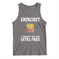 Funny Workout Tank Top Exercise? I Thought You Said Extra Fries