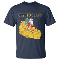 Funny Christmas Bitcoin Crypto Claus T Shirt - Wonder Print Shop