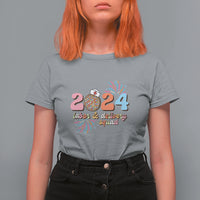 Groovy 2024 Disco Ball and Delivery Squad New Years Eve T Shirt For Women - Wonder Print Shop